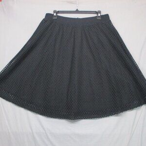 Metro Wear Fishnet Layer Skirt Goth Grunge Black‎ Women Size | L